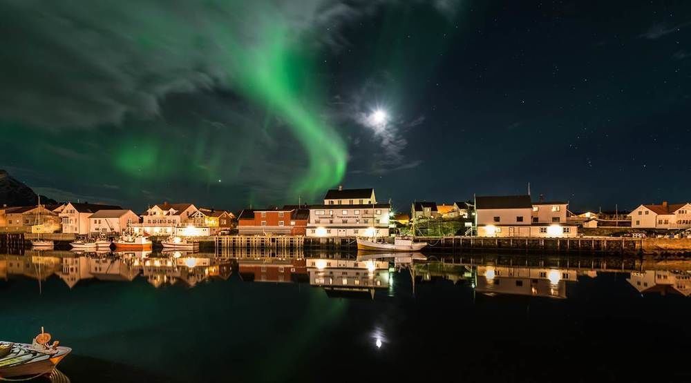 Aparthotel Tobiasbrygga Henningsvaer Exterior foto