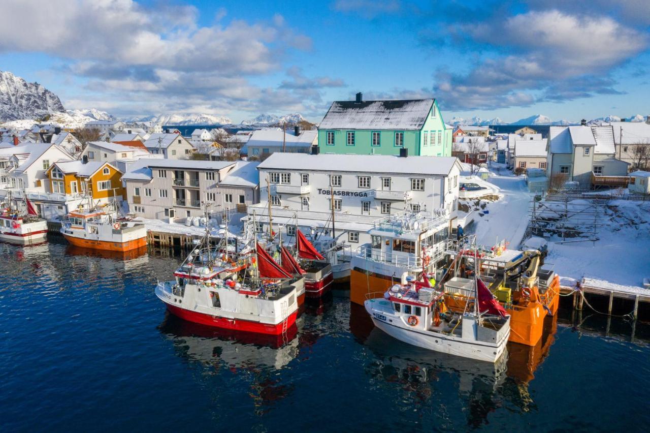 Aparthotel Tobiasbrygga Henningsvaer Exterior foto